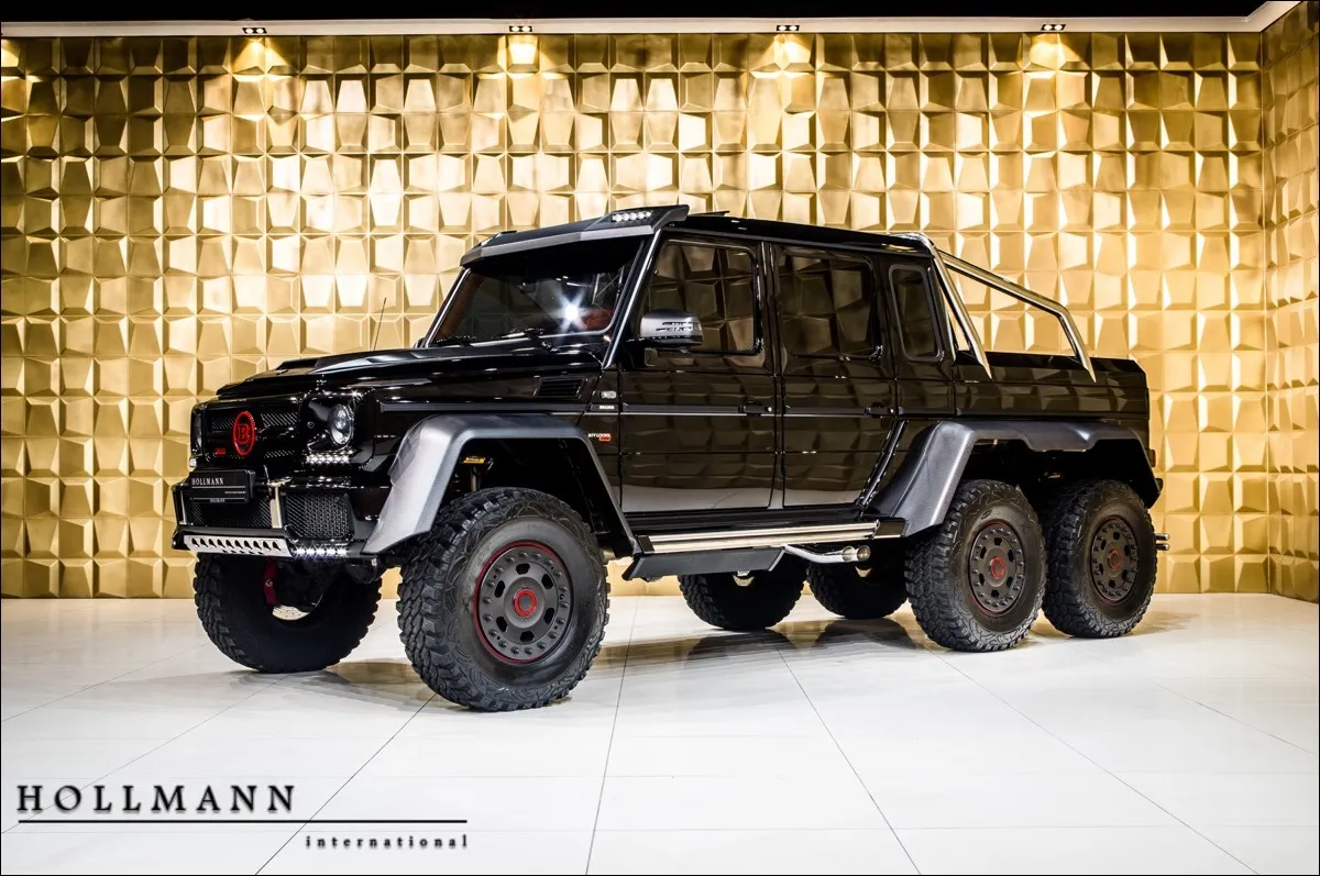Mercedes-Benz G63 6x6 by Brabus, six-wheeled off-roader
