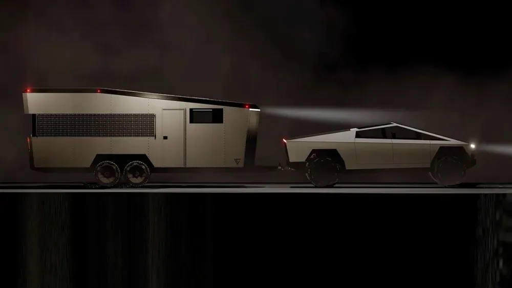 CyberTrailer designed to pair with the Tesla Cybertruck