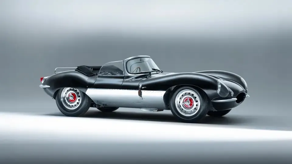 1957 Jaguar XKSS classic racing car