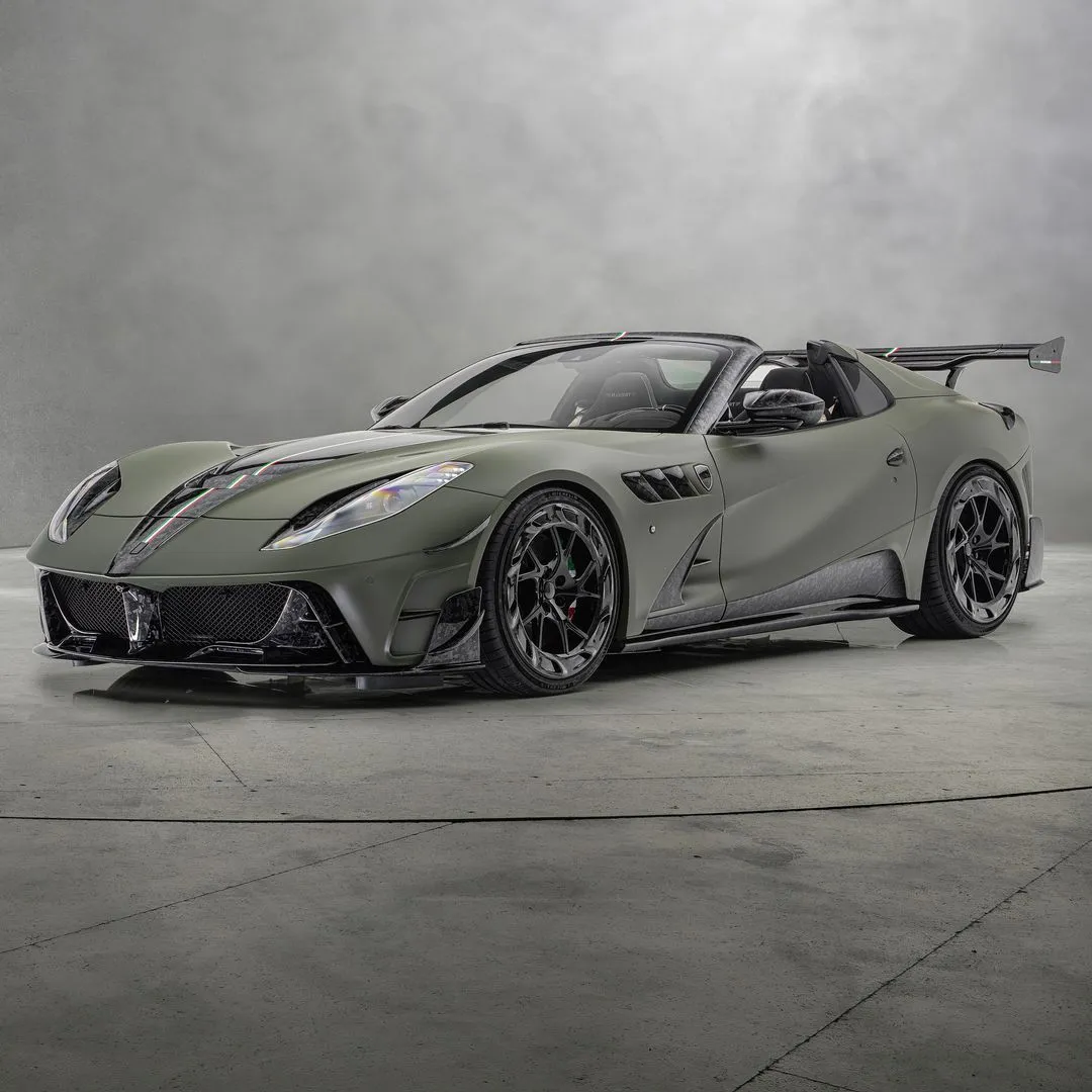 Mansory Stallone Tempesta Verde, a tuned Ferrari Purosangue